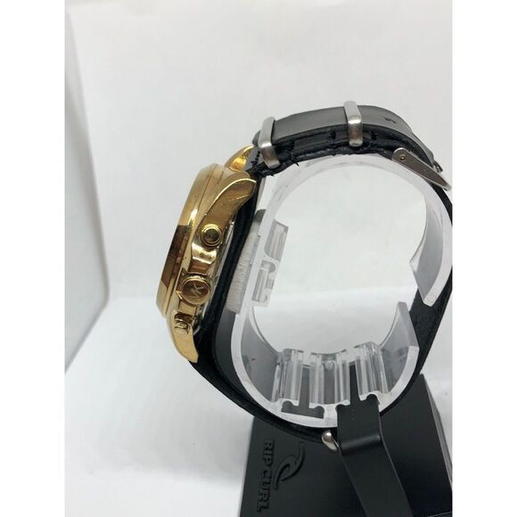 MICHAEL KORS MK5502 Womens Black Leather Analog Dial Quartz Genuine Watch KG426 - Picture 3 of 8